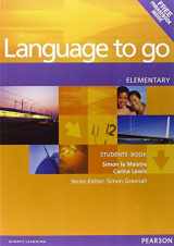 9780582403963-0582403960-LANGUAGE TO GO ELEMENTARY STUDENTS BOOK
