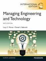 9780273793229-0273793225-Managing Engineering and Technology, International Edition