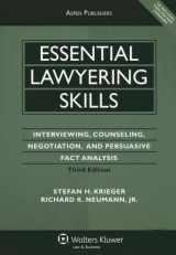 9780735564053-0735564051-Essential Lawyering Skills: Interviewing, Counseling, Negotiation, and Persuasive Fact Analysis