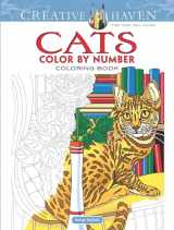 9780486818535-0486818535-Creative Haven Cats Color by Number Coloring Book (Adult Coloring Books: Pets)