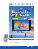 9780321829610-0321829611-The Effective Reader/Writer, Books a la Carte Edition