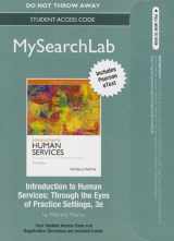 9780205853083-0205853080-MySearchLab with Pearson eText -- Standalone Access Card -- for Introduction to Human Services: Through the Eyes of Practice Settings (3rd Edition)