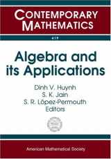 9780821838426-0821838423-Algebra and Its Applications (Contemporary Mathematics, 419)