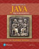 9780134611037-0134611039-Introduction to Java Programming, Brief Version