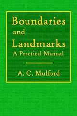 9780359078370-0359078370-Boundaries and Landmarks - A Practical Manual