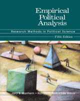 9780321086143-0321086147-Empirical Political Analysis: Research Methods in Political Science (5th Edition)