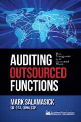 9780894137259-0894137255-Auditing Outsourced Functions: Risk Management in an Outsourced World