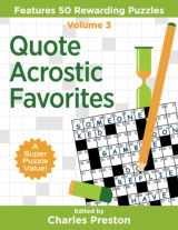 9780998832272-0998832278-Quote Acrostic Favorites: Features 50 Rewarding Puzzles (Puzzle Books for Fun)