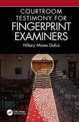 9781032050980-1032050985-Courtroom Testimony for Fingerprint Examiners