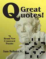 9781945646409-1945646403-Great Quotes: 76 Brand New Crossword Puzzles