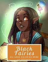 9781735069739-1735069736-Black Fairies: All Ages Coloring Book