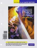 9780205018123-0205018122-Consider Ethics, Books a la Carte Plus MyEthicsKit -- Access Card Package (3rd Edition)
