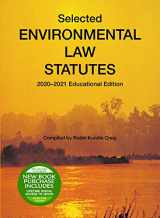 9781647080778-1647080770-Selected Environmental Law Statutes, 2020-2021 Educational Edition (Selected Statutes)