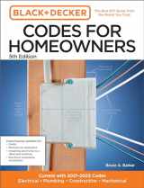 9780760381649-076038164X-Black and Decker Codes for Homeowners 5th Edition: Current with 2021-2023 Codes - Electrical • Plumbing • Construction • Mechanical (Black & Decker Complete Photo Guide)