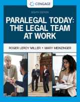 9780357454053-0357454057-Paralegal Today: The Legal Team at Work (MindTap Course List)