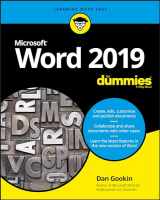 9781119514060-1119514061-Word 2019 For Dummies