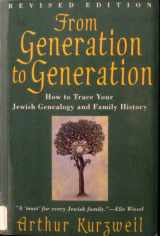 9780062733351-0062733354-From Generation to Generation: How to Trace Your Jewish Genealogy and Family History