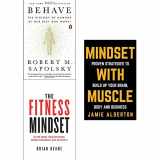 9789123672530-9123672536-Behave robert sapolsky, fitness mindset and mindset with muscle 3 books collection set