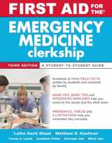 9780071739061-0071739068-First Aid for the Emergency Medicine Clerkship, Third Edition (First Aid Series)