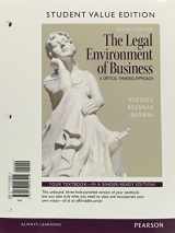 9780133546514-0133546519-Legal Environment of Business, The, Student Value Edition (7th Edition)