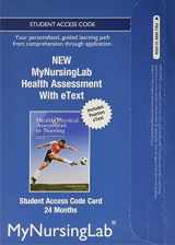 9780133053913-0133053911-Health Assessment New MyNursingLab Access Card 2012: Includes Pearson eText: 24 Months