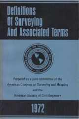9780872622111-0872622118-Definitions of Surveying and Associated Terms