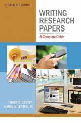 9780321853134-032185313X-Writing Research Papers: A Complete Guide with NEW MyCompLab with eText -- Access Card Package (14th Edition)
