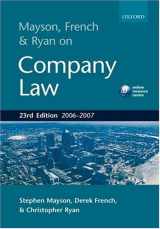 9780199290277-019929027X-Mayson, French and Ryan on Company Law 2006-7