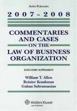 9780735564329-0735564329-Commentaries And Cases On The Law Of Business Organization: 2007-2008 Statutory Supplement