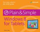 9780735670839-0735670838-Windows 8 for Tablets Plain & Simple