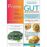 9789123683338-9123683333-Prime kulreet chaudhary [hardcover], gut makeover, brain maker and the anti-inflammatory & autoimmune cookbook 4 books collection set