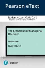 9780136849728-0136849725-Economics of Managerial Decisions, The