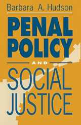 9780333495766-0333495764-Penal Policy and Social Justice