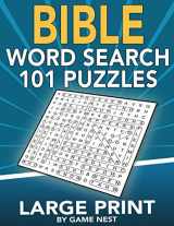9781951791070-195179107X-Bible Word Search 101 Puzzles Large Print: Puzzle Game With Inspirational Bible Verses for Adults and Kids (8.5” x 11” Large Print)