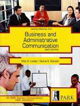 9780077495312-0077495314-Selected Materials From: Business and Administrative Communication EN 3068: Business Communications Park University