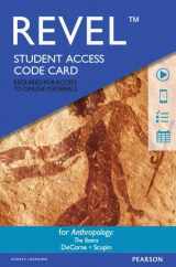 9780134014784-0134014782-Revel for Anthropology: The Basics, Anthropology -- Access Card
