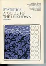9780816286058-0816286051-Statistics: A guide to the unknown (Holden-Day series in probability and statistics)