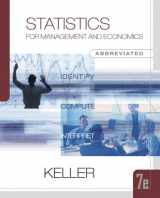 9780324376333-0324376332-Statistics for Management and Economics, Abbreviated Edition (with CD-ROM and InfoTrac) (Available Titles CengageNOW)
