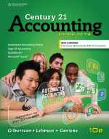 9781305947771-1305947770-Century 21 Accounting: General Journal, Copyright Update (Century 21 Accounting Series)