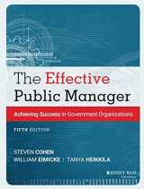 9781118555934-1118555937-The Effective Public Manager