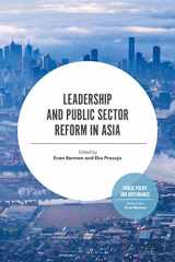 9781787433106-1787433102-Leadership and Public Sector Reform in Asia (Public Policy and Governance)