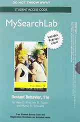 9780205878079-0205878075-MyLab Search with Pearson eText -- Standalone Access Card -- for Deviant Behavior (11th Edition)