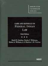 9780314200372-0314200371-Cases and Materials on Federal Indian Law (American Casebook Series)