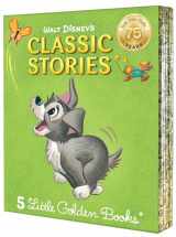 9780736438230-0736438238-Walt Disney's Classic Stories (Disney Classics): Walt Disney's Mickey Mouse and His Spaceship; Scamp; Cinderella's Friends; Little Man of Disneyland; The Lucky Puppy (Little Golden Book)