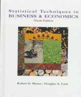 9780256139013-0256139016-Statistical Techniques in Business and Economics