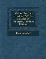 9781295880300-129588030X-Abhandlungen Und Aufsatze, Volume 2 - Primary Source Edition (German Edition)
