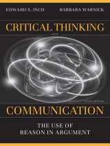 9780205672936-0205672930-Critical Thinking and Communication: The Use of Reason in Argument