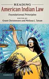 9781108488532-1108488536-Reading American Indian Law: Foundational Principles
