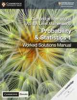 9781108613095-1108613098-Cambridge International as & a Level Mathematics Probability & Statistics 1 Worked Solutions Manual with Digital Access