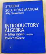 9780130343086-0130343080-Introductory Algebra Student Solutions Manual